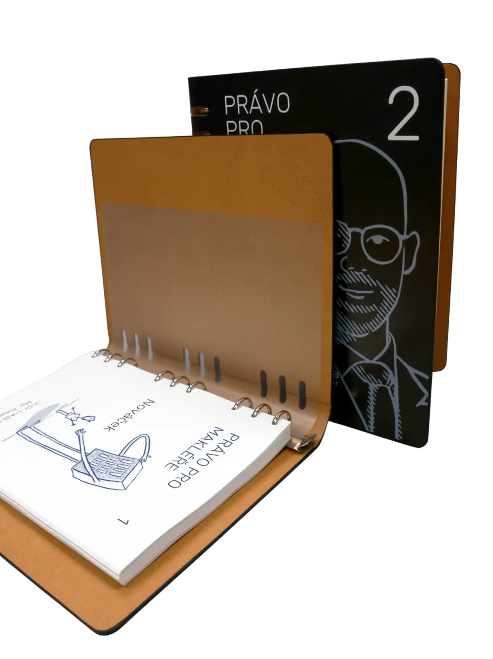 Otevřená kniha Právo pro makléře s prakticky zpracovanou kapitolou